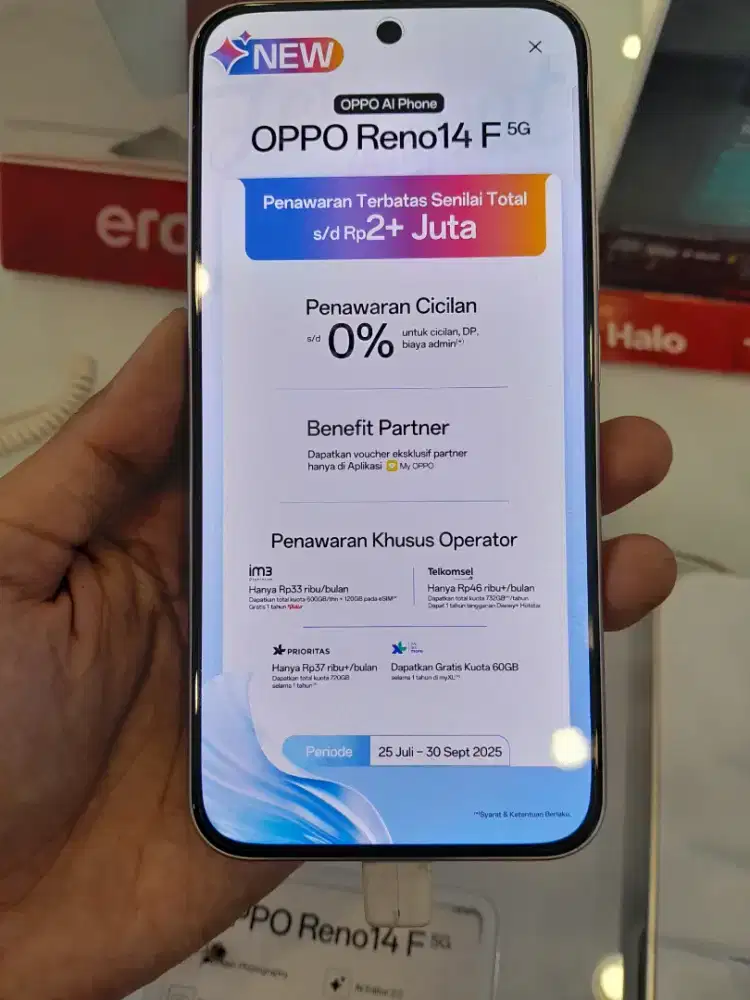 Oppo Reno 14F 5G RAM 8/256GB