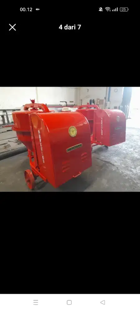 Molen cor hercules 50kg komplit mesin 8pk siap pakai