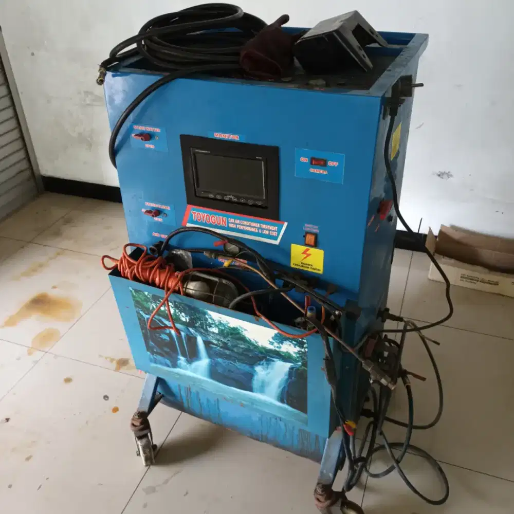 Car air conditioner treatment toyogun perawatan ac mobil