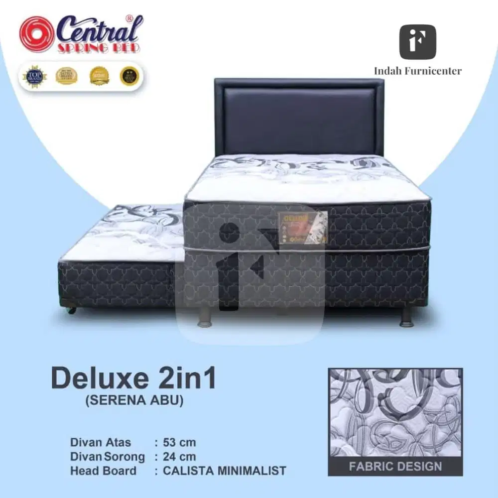 Kasur spring bed 2in1 sorong 2 in 1 120 x 200 matras tempat tidur anak