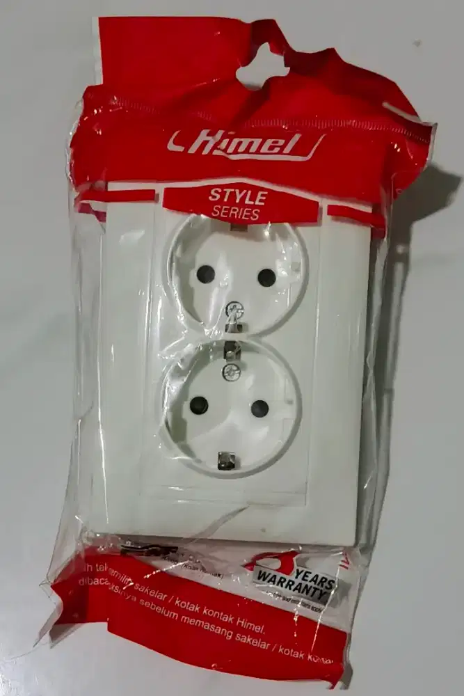 Stop Kontak Schneider HIMEL 2 Gang