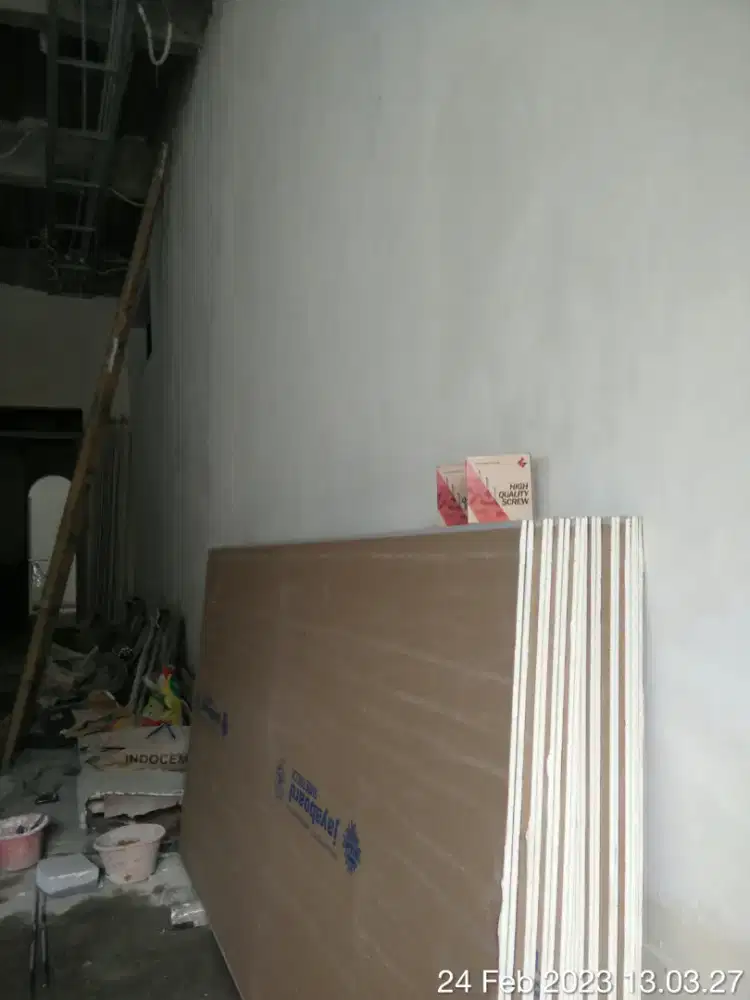 Matrial bangunan plafon gypsum murah dekorasi rumah minimalis