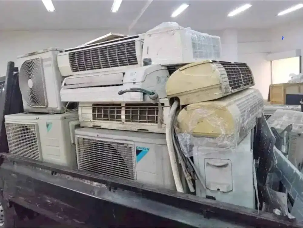 DIBELI AC KANTOR RUSAK ROSOK BEKAS PABRIK HOTEL DLL TAWARKAN
