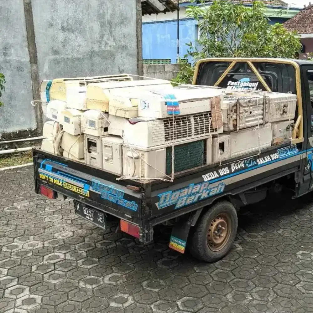 DIBELI AC KANTOR RUSAK ROSOK BEKAS PABRIK HOTEL DLL TAWARKAN