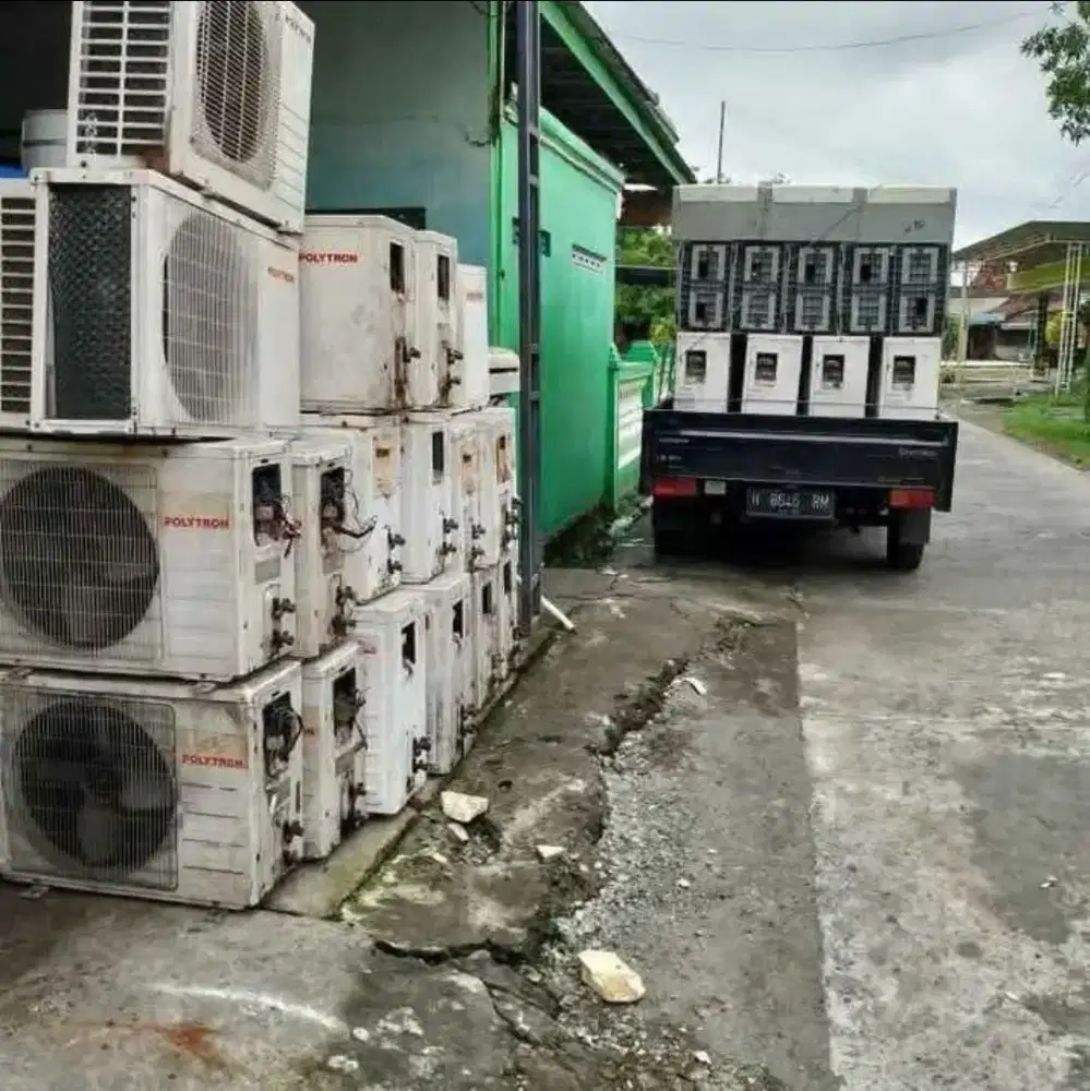 DIBELI AC KANTOR RUSAK ROSOK BEKAS PABRIK HOTEL DLL TAWARKAN