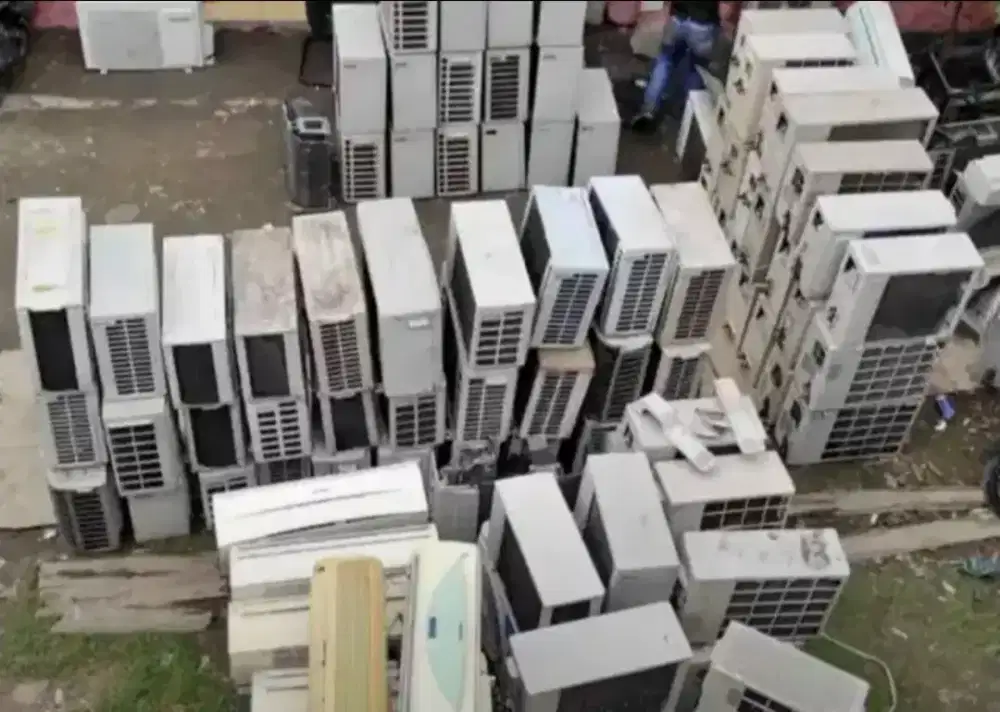 DIBELI AC KANTOR RUSAK ROSOK BEKAS PABRIK HOTEL DLL TAWARKAN