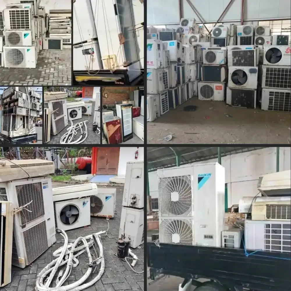 TERIMA ELEKTRONIK BEKAS/RUSAK AC,KULKAS, SHOWCASE, FREEZER BOX, DLL