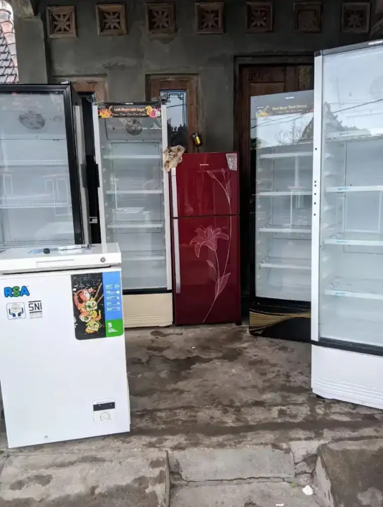 TERIMA ELEKTRONIK BEKAS/RUSAK AC,KULKAS, SHOWCASE, FREEZER BOX, DLL