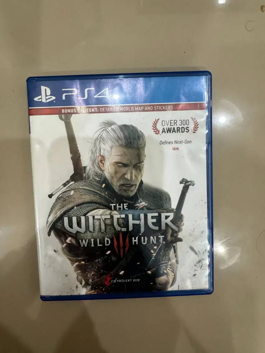 BD PS4 The Witcher 3 Standard Edition (Free Upgrade PS5 Version)