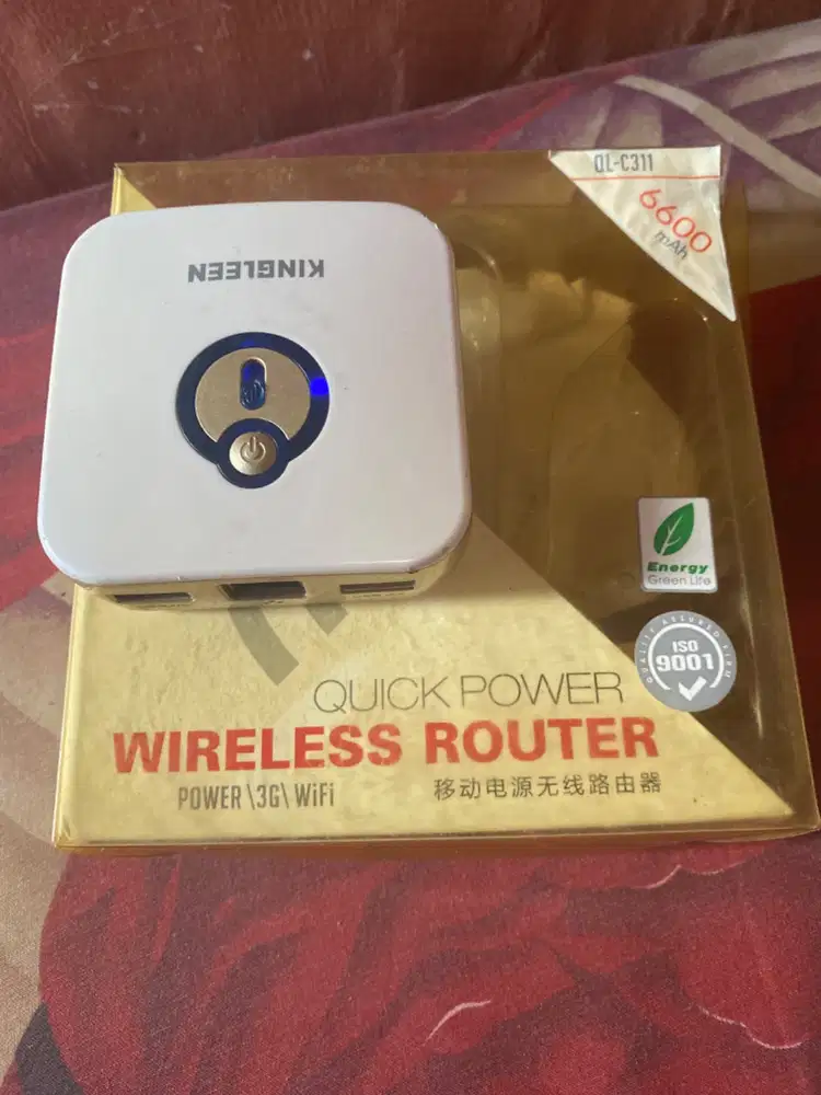 Powerbank Router 4G 6600mah