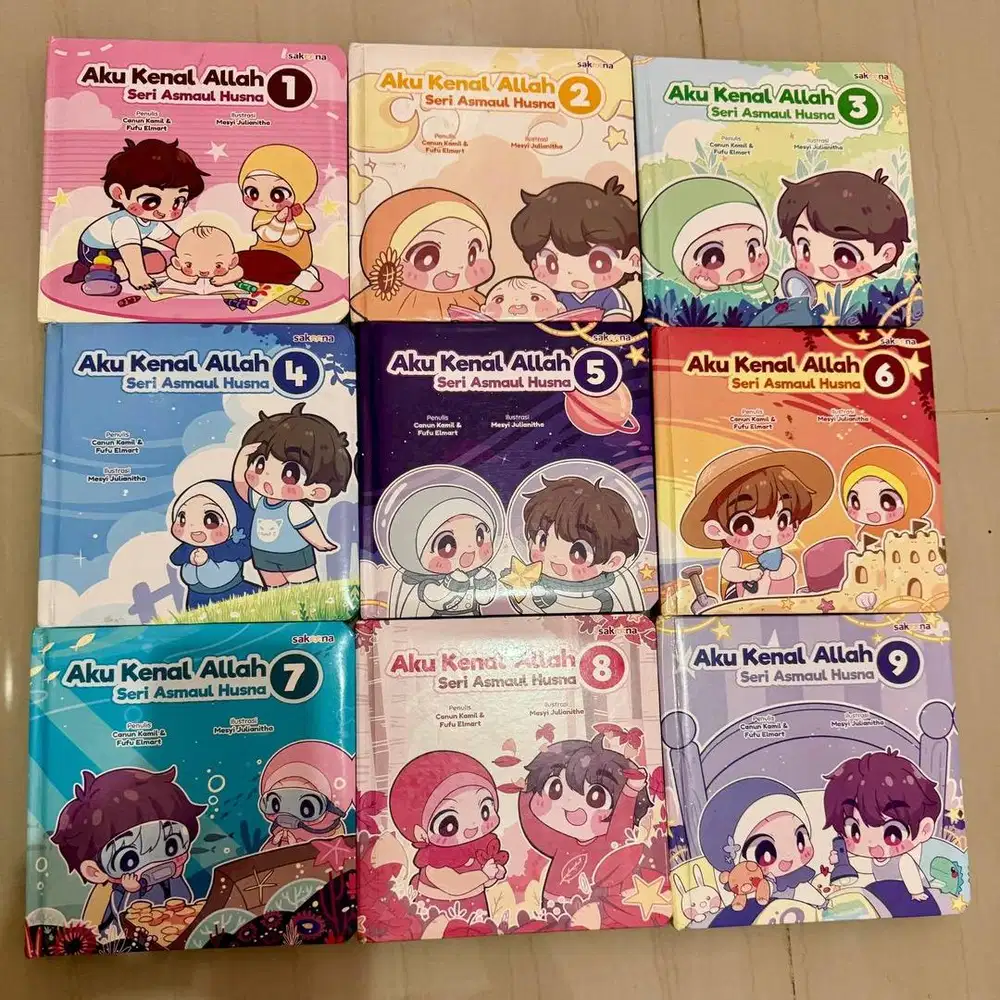 Aku Kenal Allah: Seri Asmaul Husna (Buku Akasah)