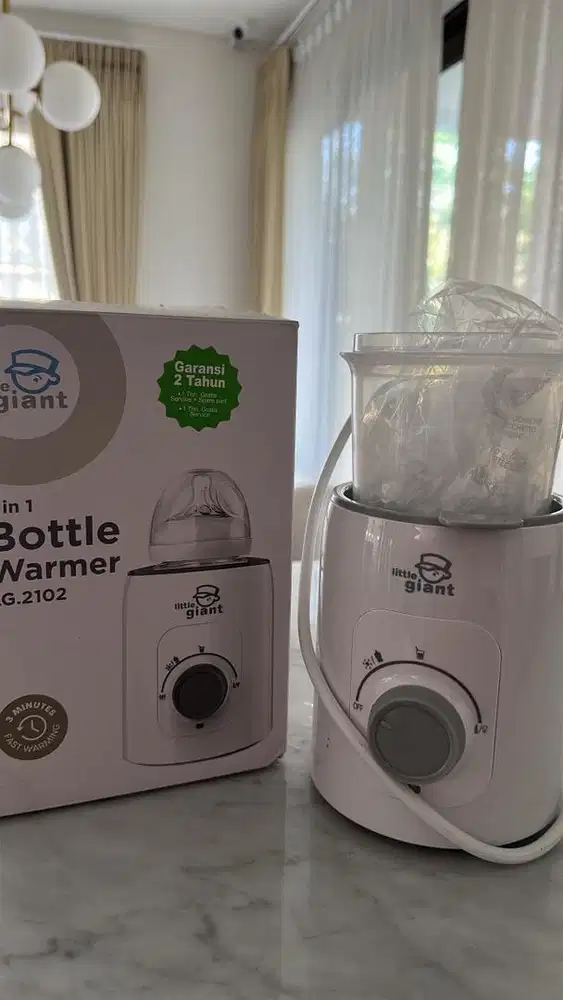 Bottle warmer merk little giant