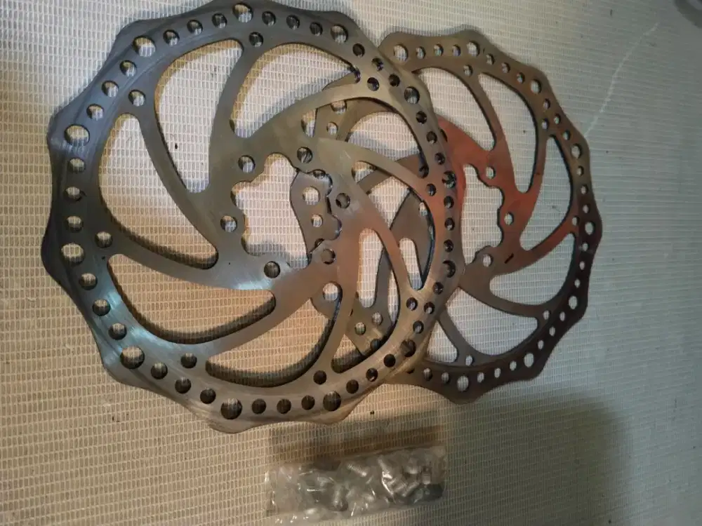 Rotor sepeda ukuran 160 6 baut