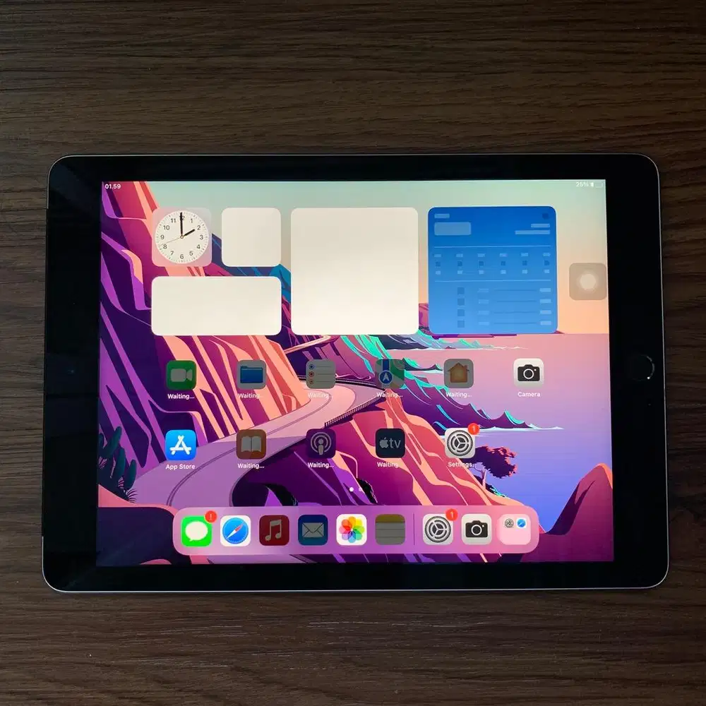 iPad Air 2 Space Gray — Mulus, Fullset + Bonus! Siap Pakai!