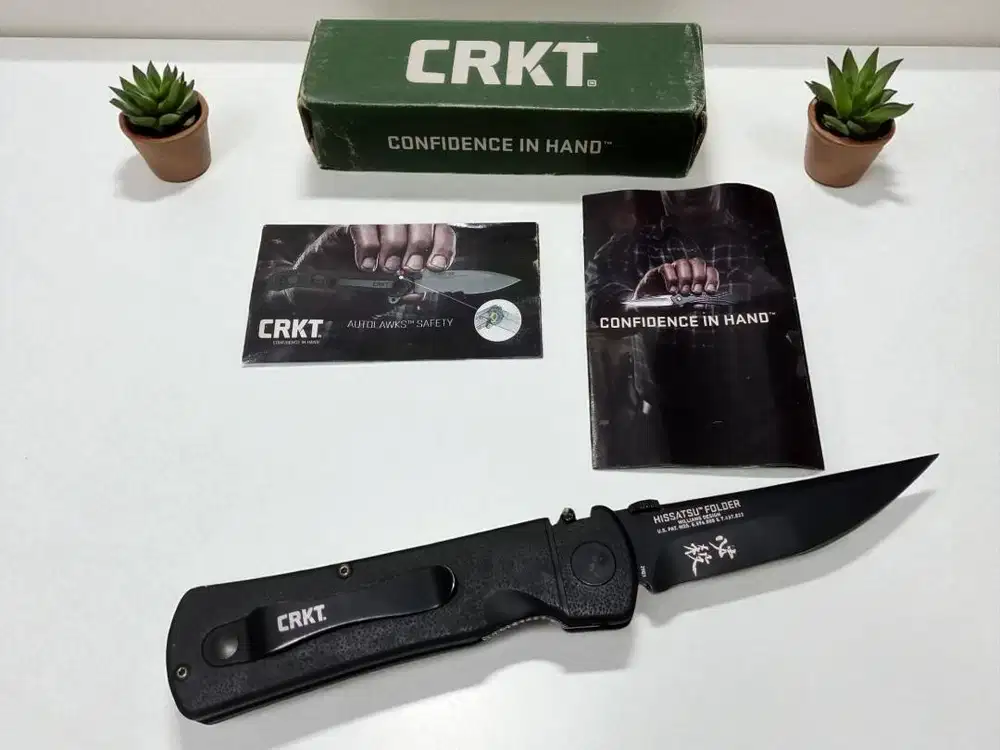 Pisau Lipat Premium CRKT 2903: Hissatsu Folder – Dirancang oleh James