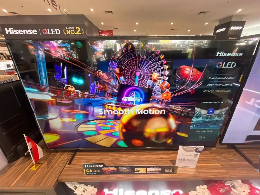 CICILAN TV HISENSE 4K 65 Inch