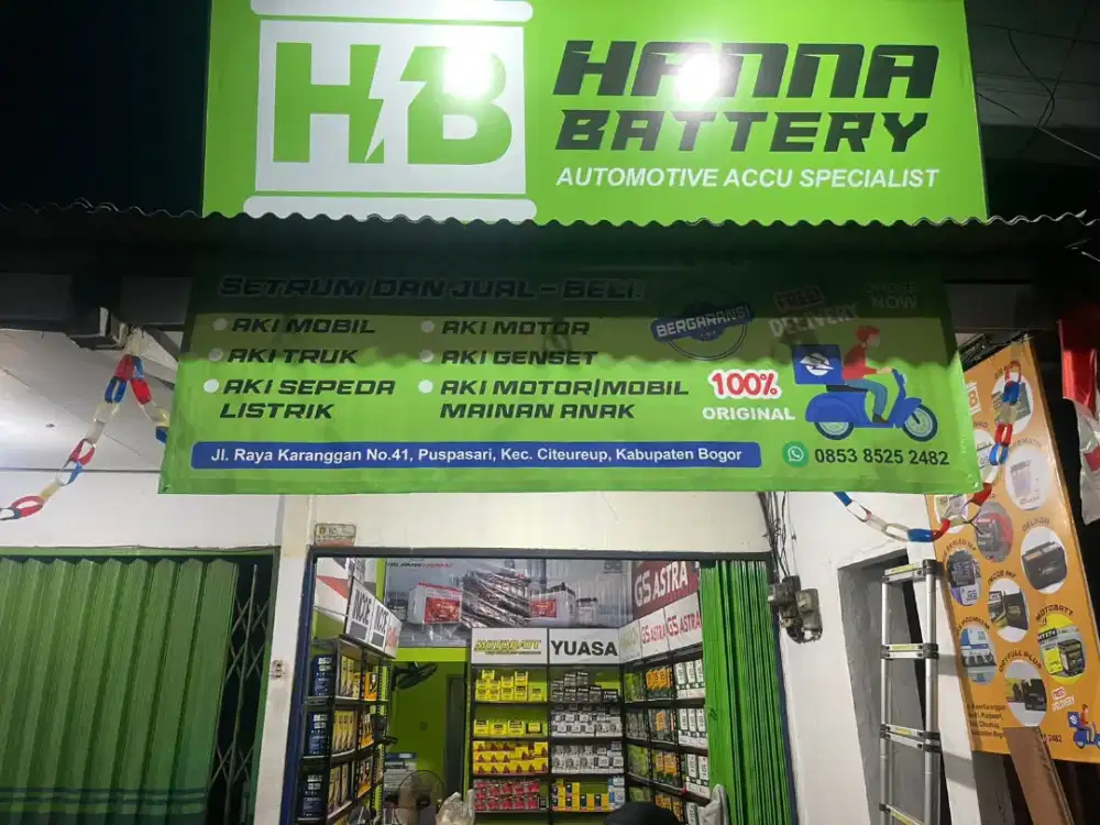 Aki mobil bergaransi