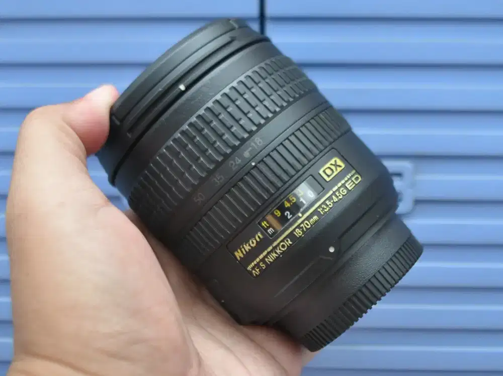 Lensa nikon afs 18-70mm f 3.5