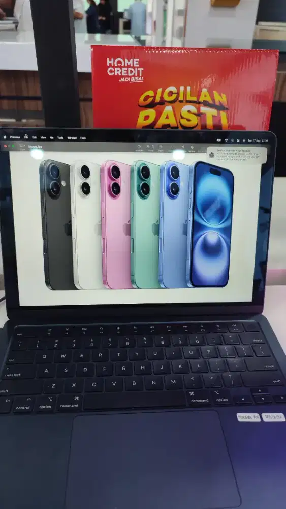 Cicilan iphone 16 128gb garansi resmi cuma Ktp