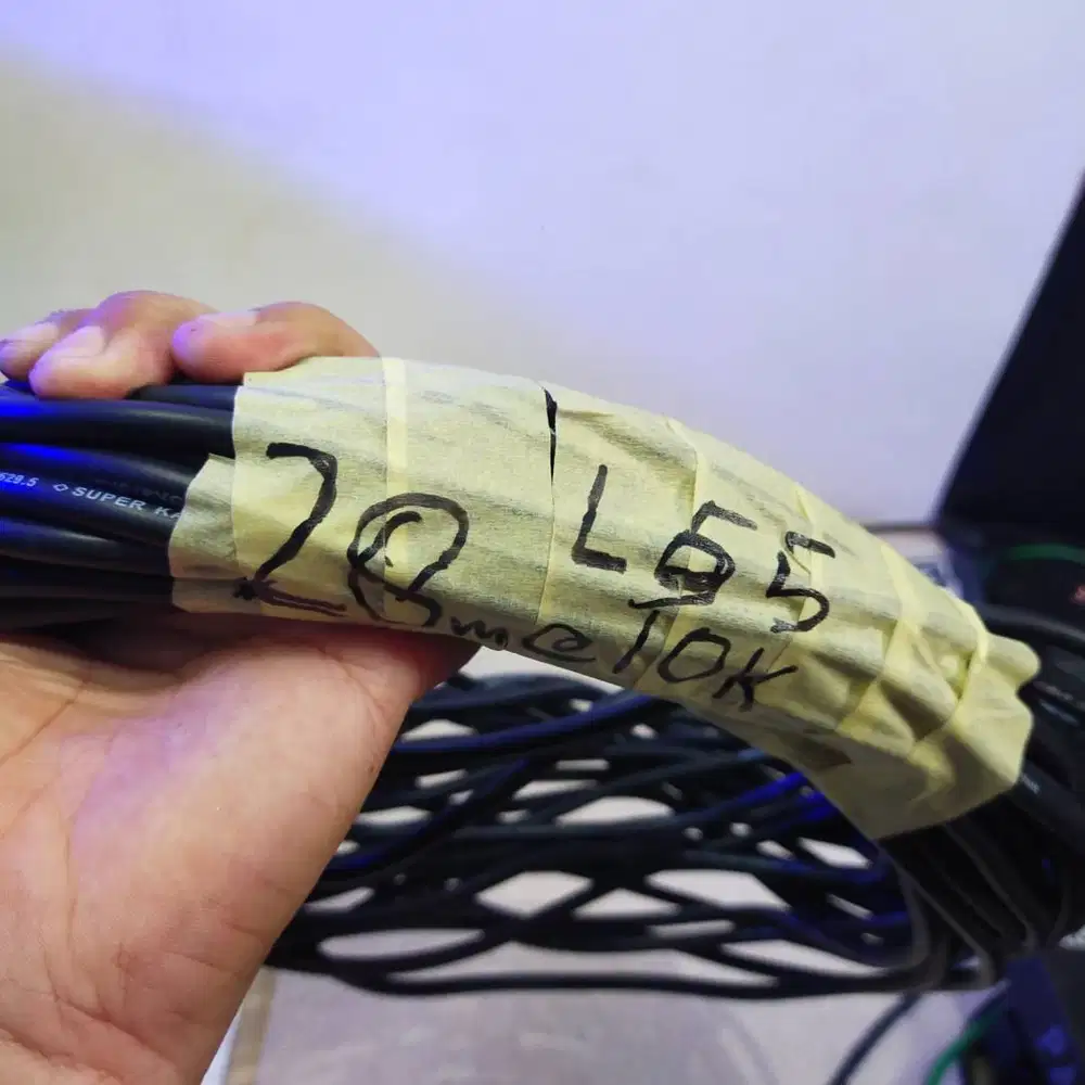 SISAH PROJEK BOLE NEGO - L5 28 mtr kabel LISTRIK NYMHY @10/mtr