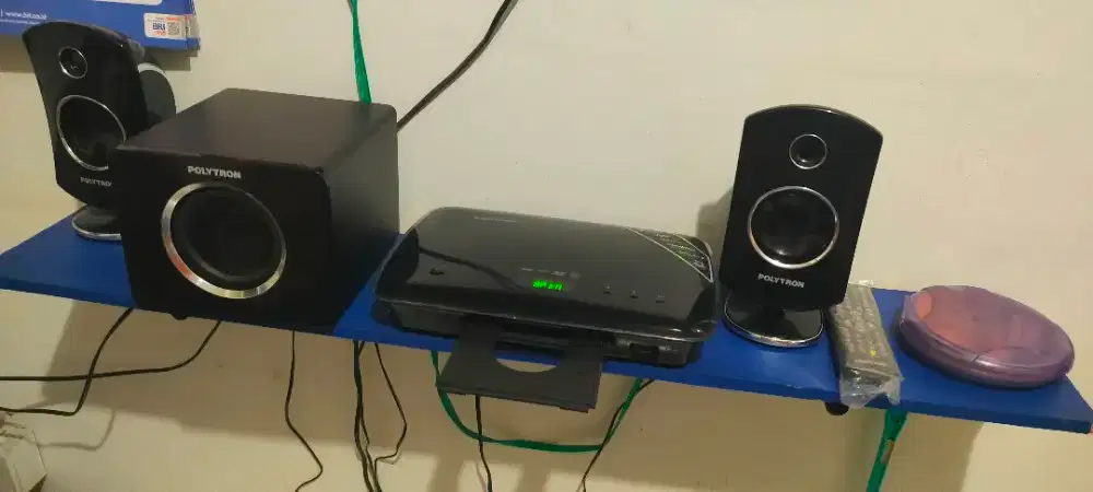 DVD Player Mini Politron Seken.