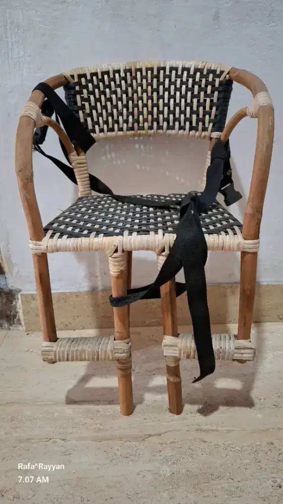 Jok Rotan boncengan Anak Sepeda