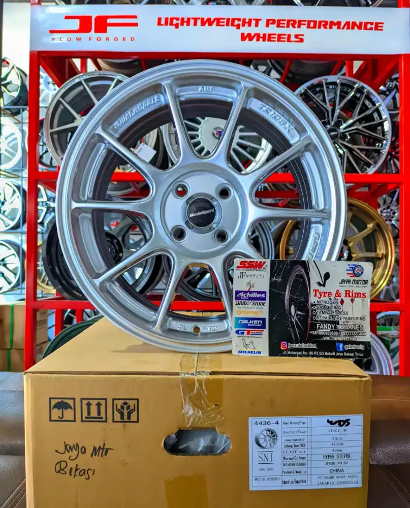 Velg wedsport tc105 r16 4x100 lbr7 et42