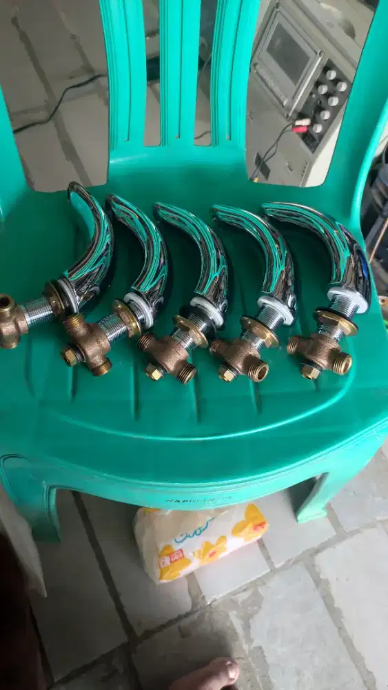 KRAN TOTO 4 HOLES TX447SFBR PANAS DINGIN BATH FILLER MIXER (KRAN SAJA)