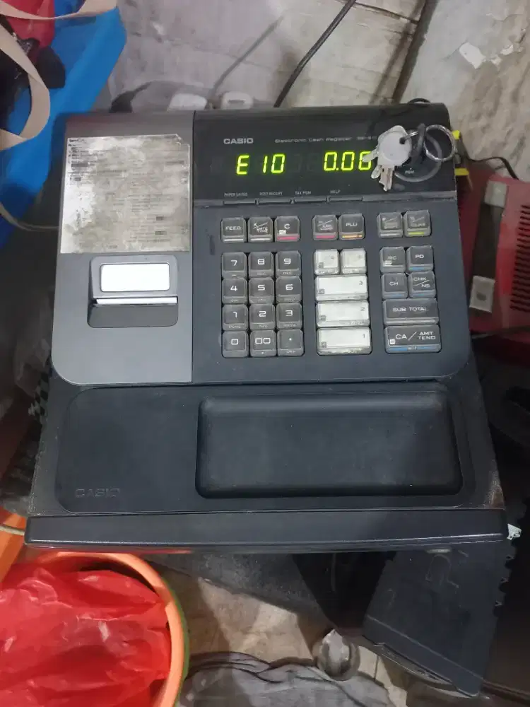Mesin kasir cash register casio se s10