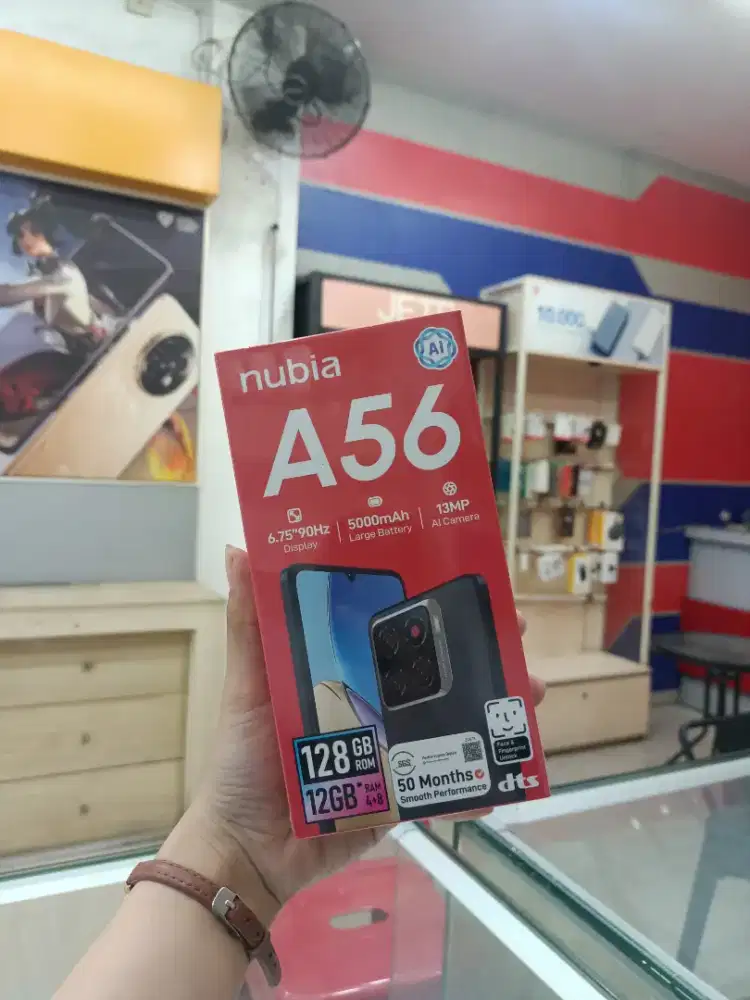 Hp murah Nubia A56 Ram 4/128 GARANSI RESMI