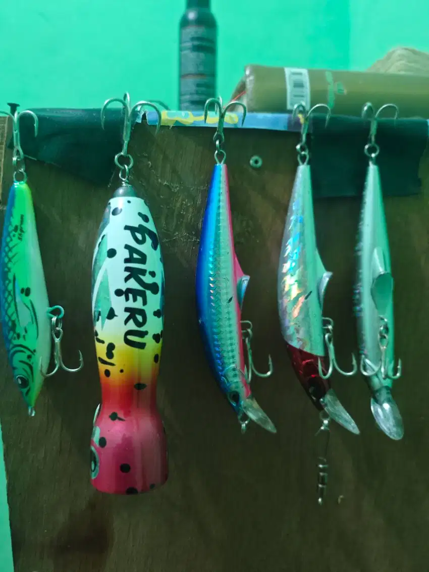 JUAL SET PANCING POPPING & JIGGING