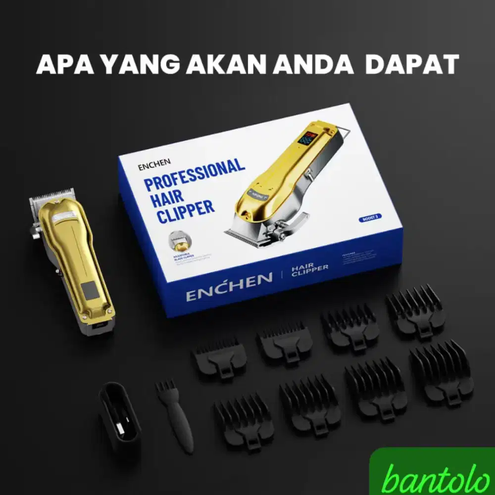 Enchen Boost 3 Alat Cukur Rambut Electric Hair Clipper Cordless