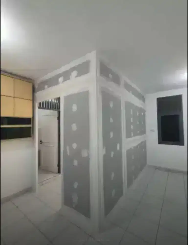 Dekorasi perkantoran gypsum,  partisi ruangan kantor cepat & efesien