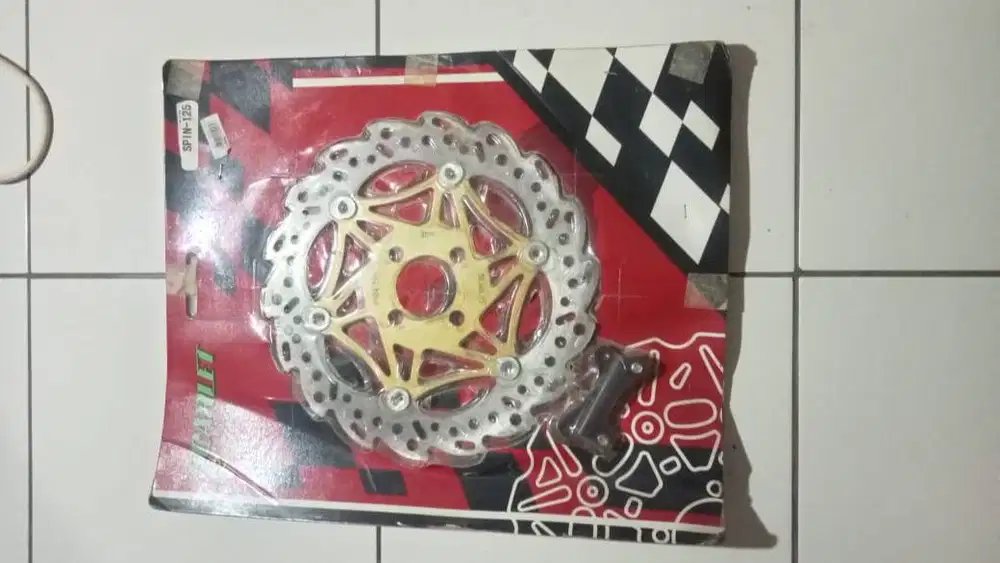 Cakram rem depan lebar Suzuki spin 125 dia.260 mm x 3mm
