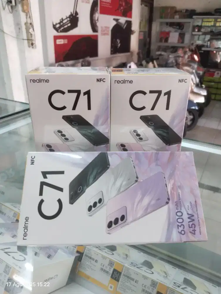Promo WOW Realme C71 NFC (6+12/128) Promo hp baru, segel dan murah