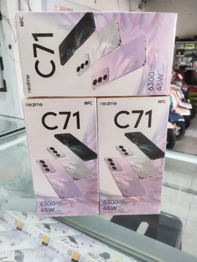 Promo WOW Realme C71 NFC (6+12/128) Promo hp baru, segel dan murah