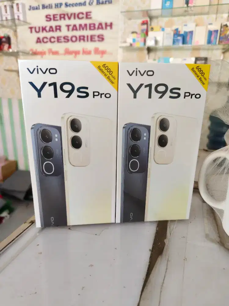 VIVO Y19s Pro RAM 4+4/128 GB Baru Garansi Resmi VIVO 1 Tahun, bisa COD