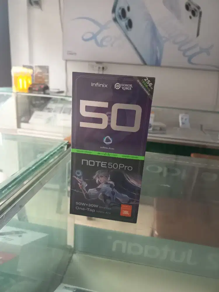 BNIB INFINIX NOTE 50 PRO 4G 8/256 RESMI INDONESIA