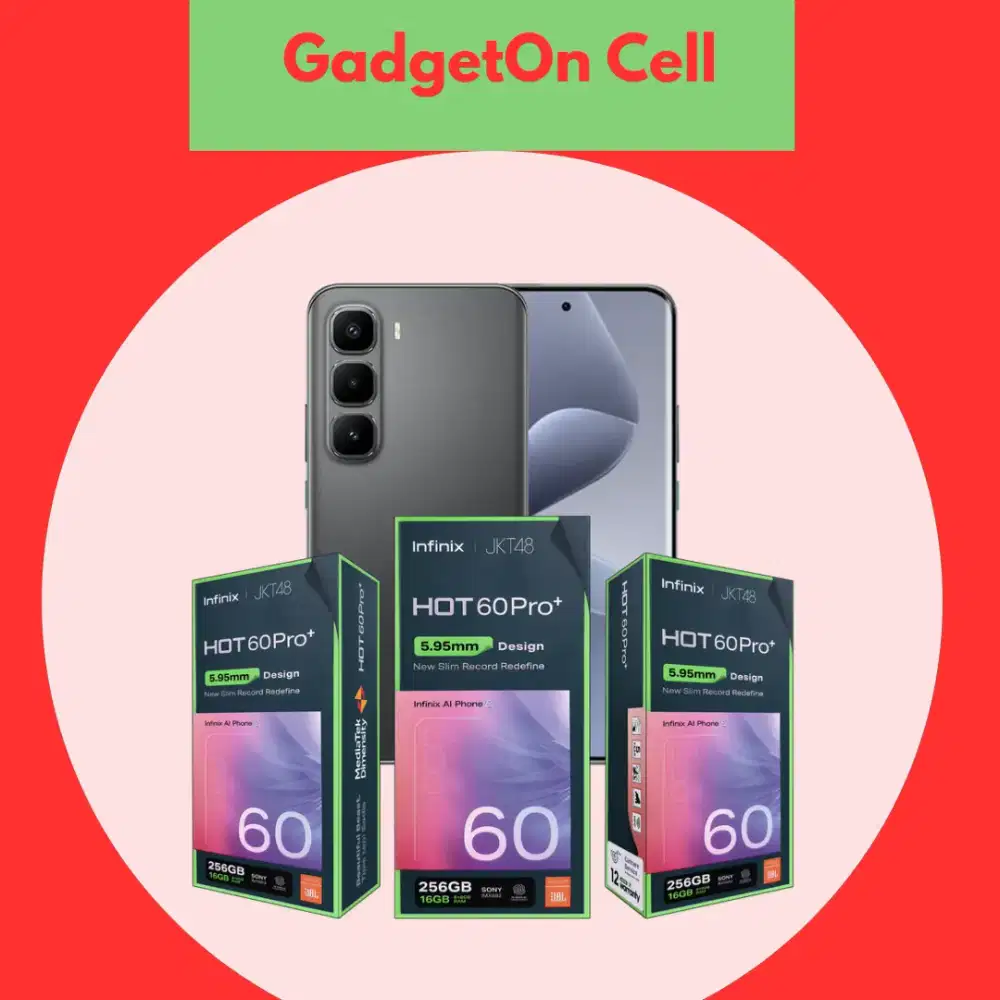 Infinix Hot 60 Pro+ 8/256 & 8/128 Garansi Resmi