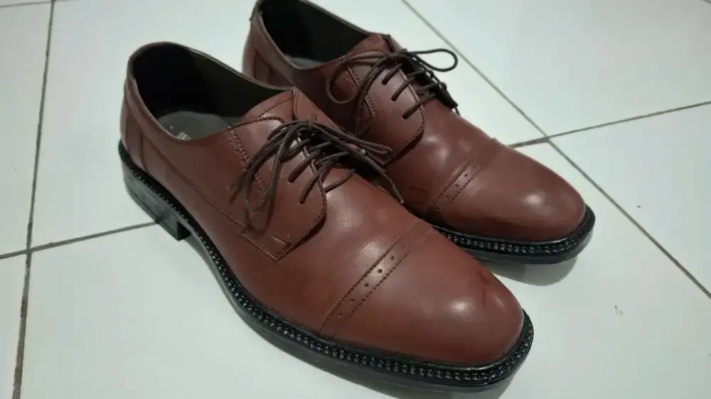 SEPATU PANTOFEL KULIT ASLI