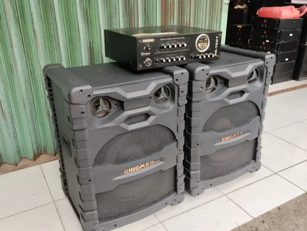 King Max 15 inch Normal siap pakai.