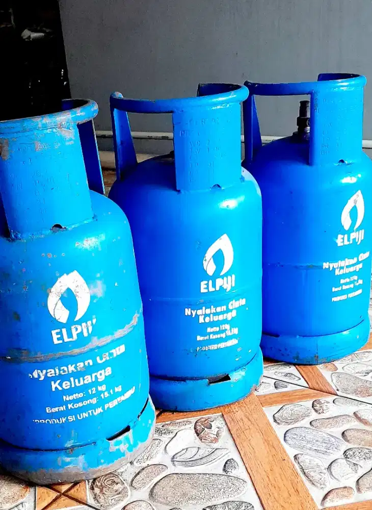 Jual Tabung gas elpiji 12 kg, sisa 1 tabung