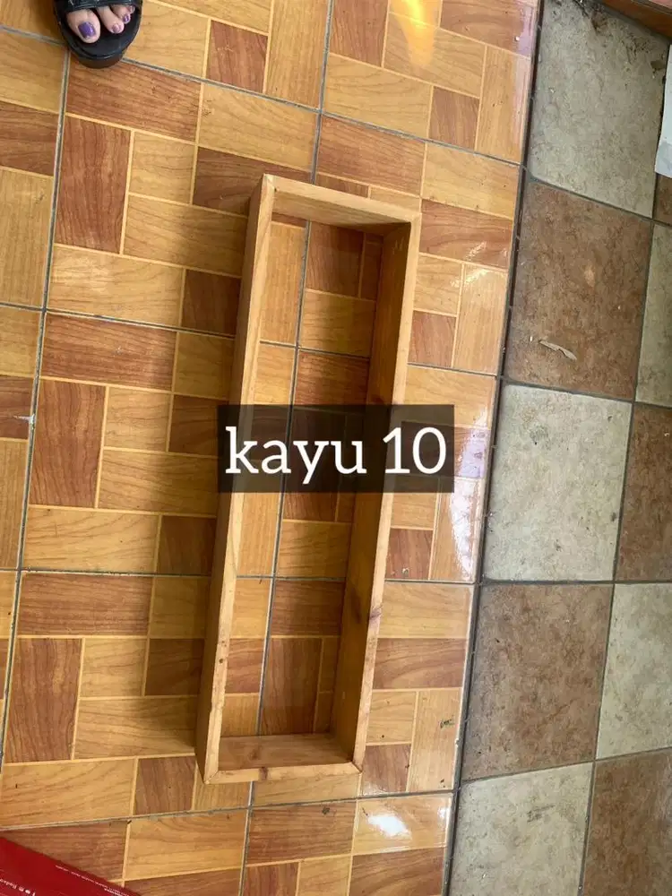 rak gantung kayu dekorasi