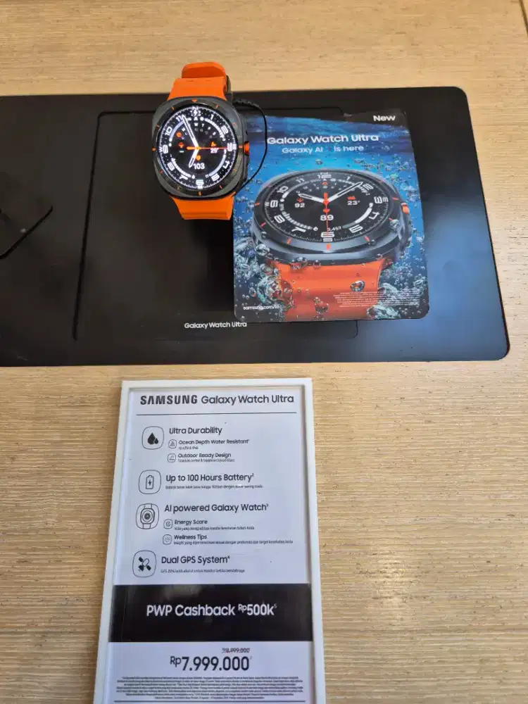 Samsung Galaxy Watch Ultra PWP cashback 500rb