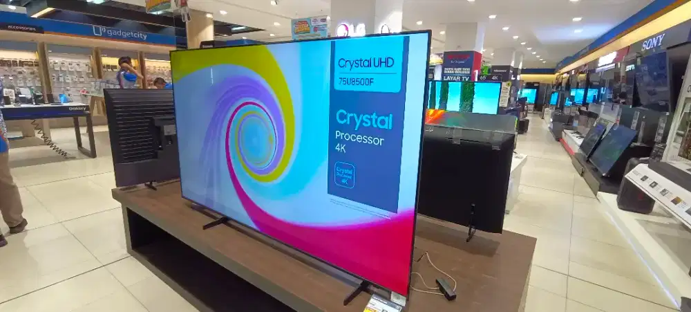 (NEW) SAMSUNG 4K SMART TV 75 INCH (KREDIT TANPA DP)