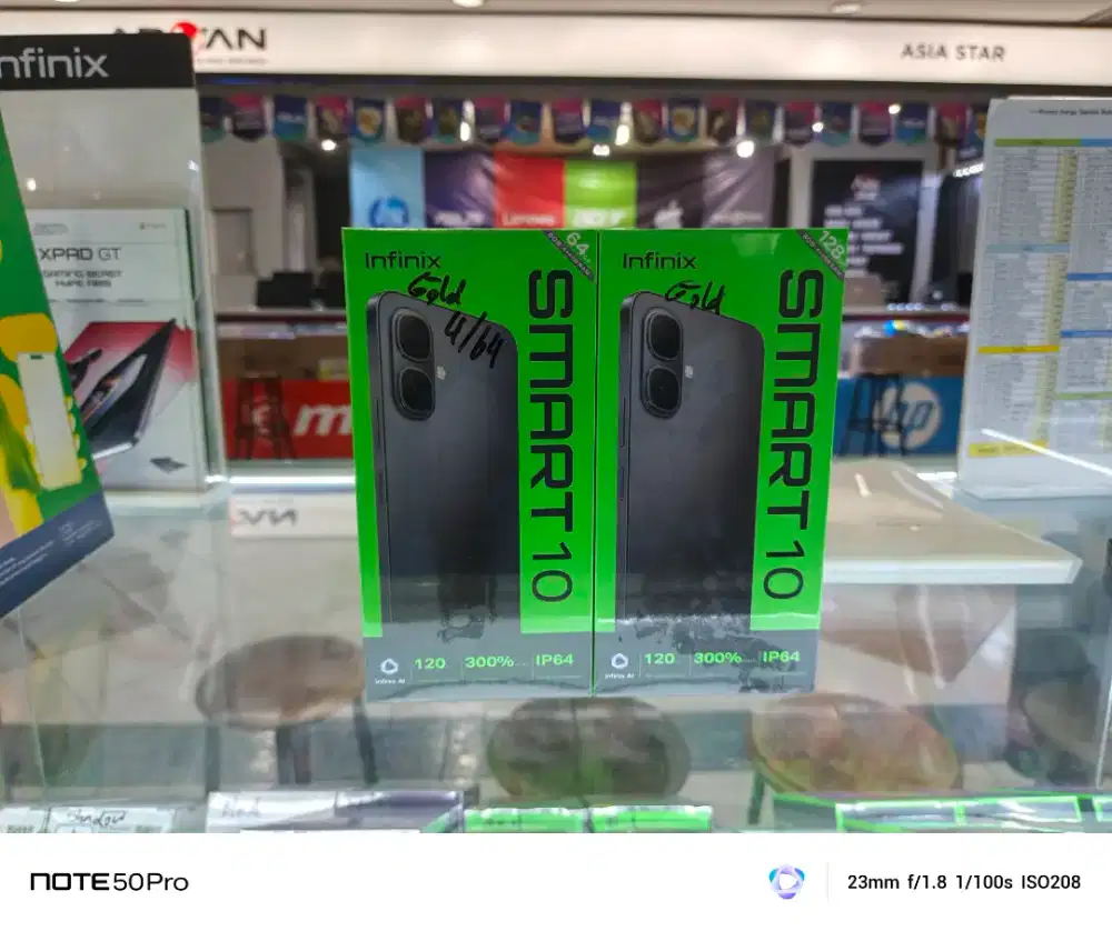 Infinix Smart 10 4/64 Baru 100% Ori segel garansi resmi 1 thn