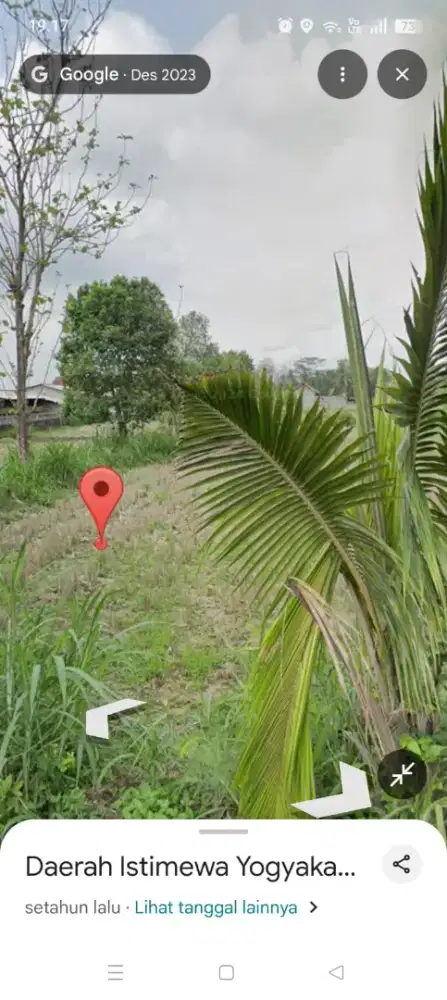 Kavling murah asri view sawah jl Kaliurang km 12 Ngaglik Sleman