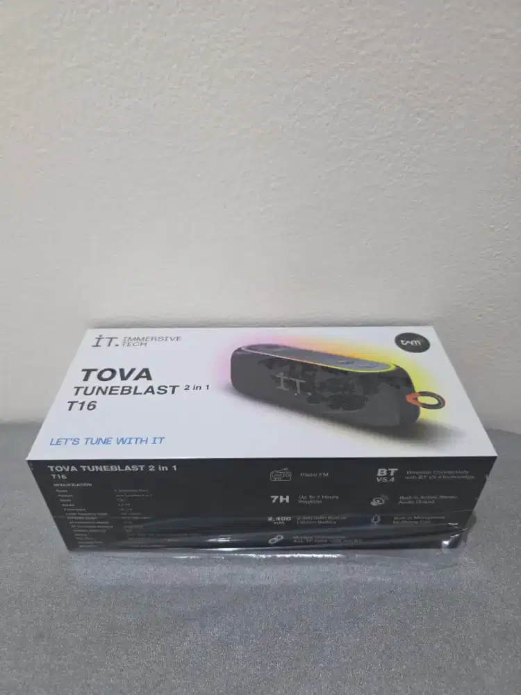 Speaker IT Tova Tuneblast 2 in 1 T16