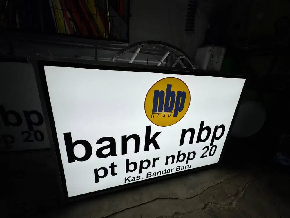 Jasa Pembuatan Neon Box