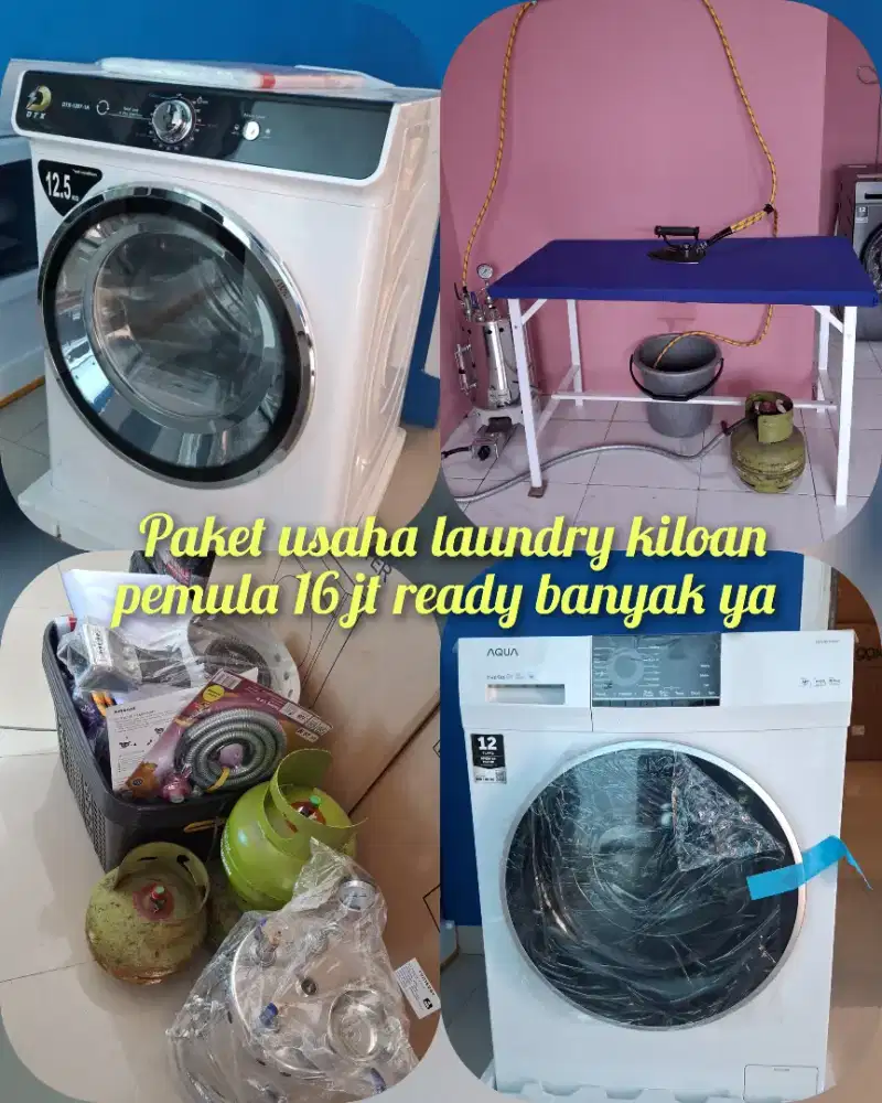 Paket usaha laundry pemula